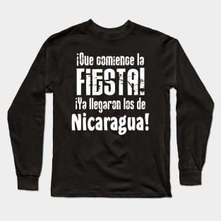 Fiesta Nicaragua Long Sleeve T-Shirt